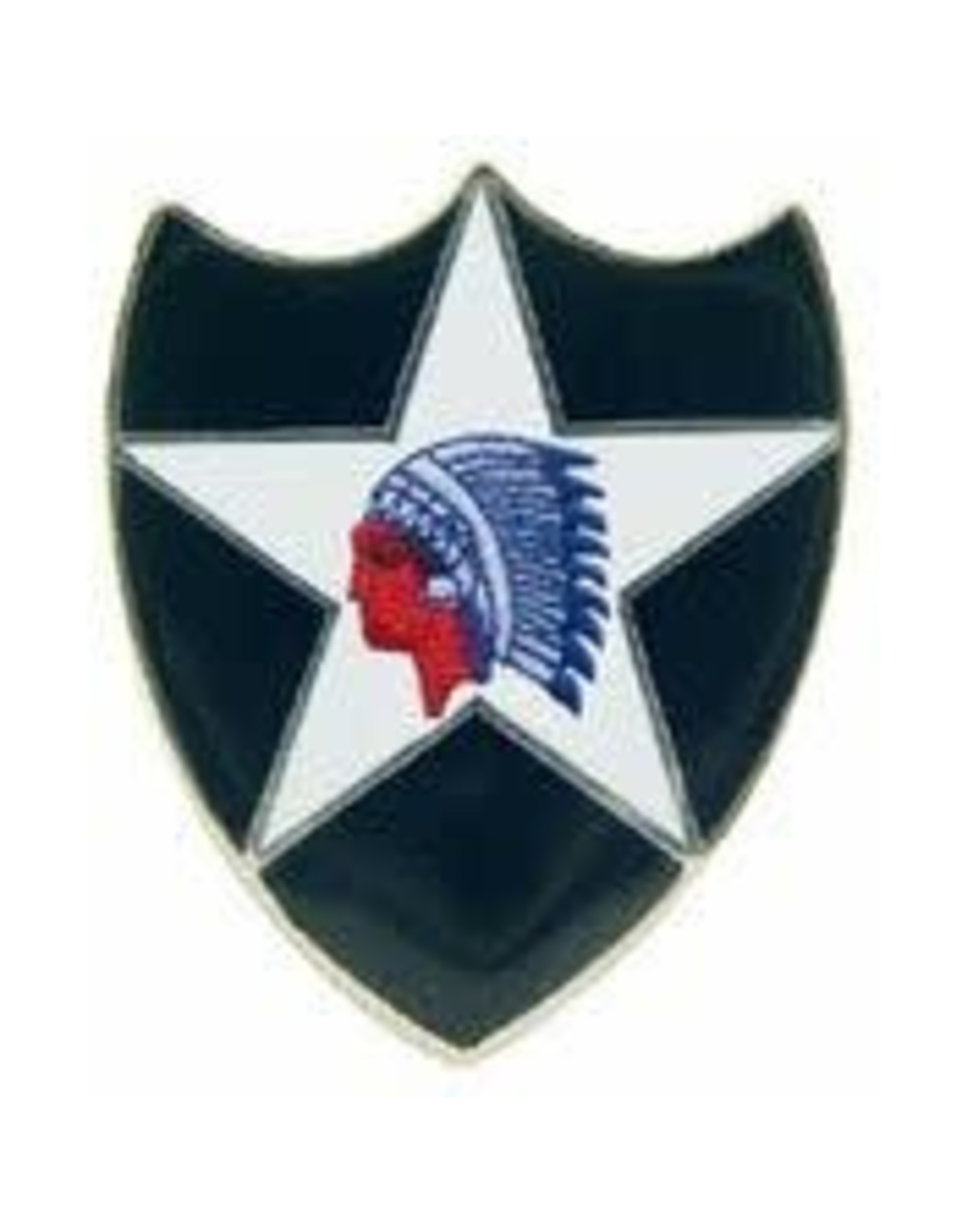 Pin - Army 2nd Infantry Division Color