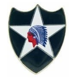 Pin - Army 2nd Infantry Division Color