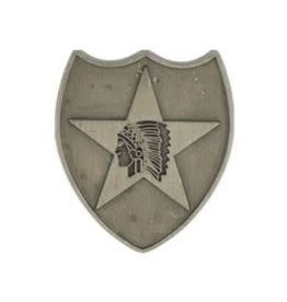 Pin - Army 2nd Infantry Division, Muted