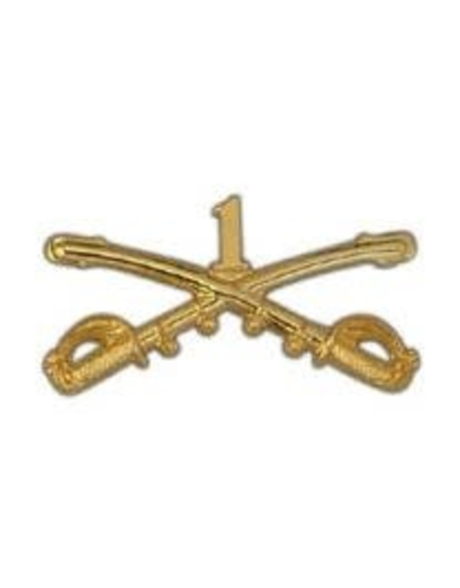 US Army 4th Cavalry Regiment Swords Hat Pin – Large 2-1/4 Inch Military Insignia