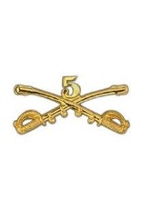 Pin - Army Cavalry Swords 5th, 2 1/4"
