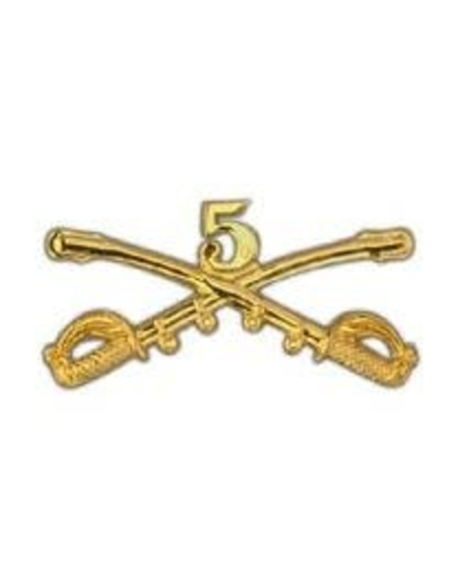 Pin - Army Cavalry Swords 5th, 2 1/4"