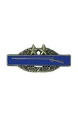 Pin - Army CIB 3rd Award Badge, 1 1/4"
