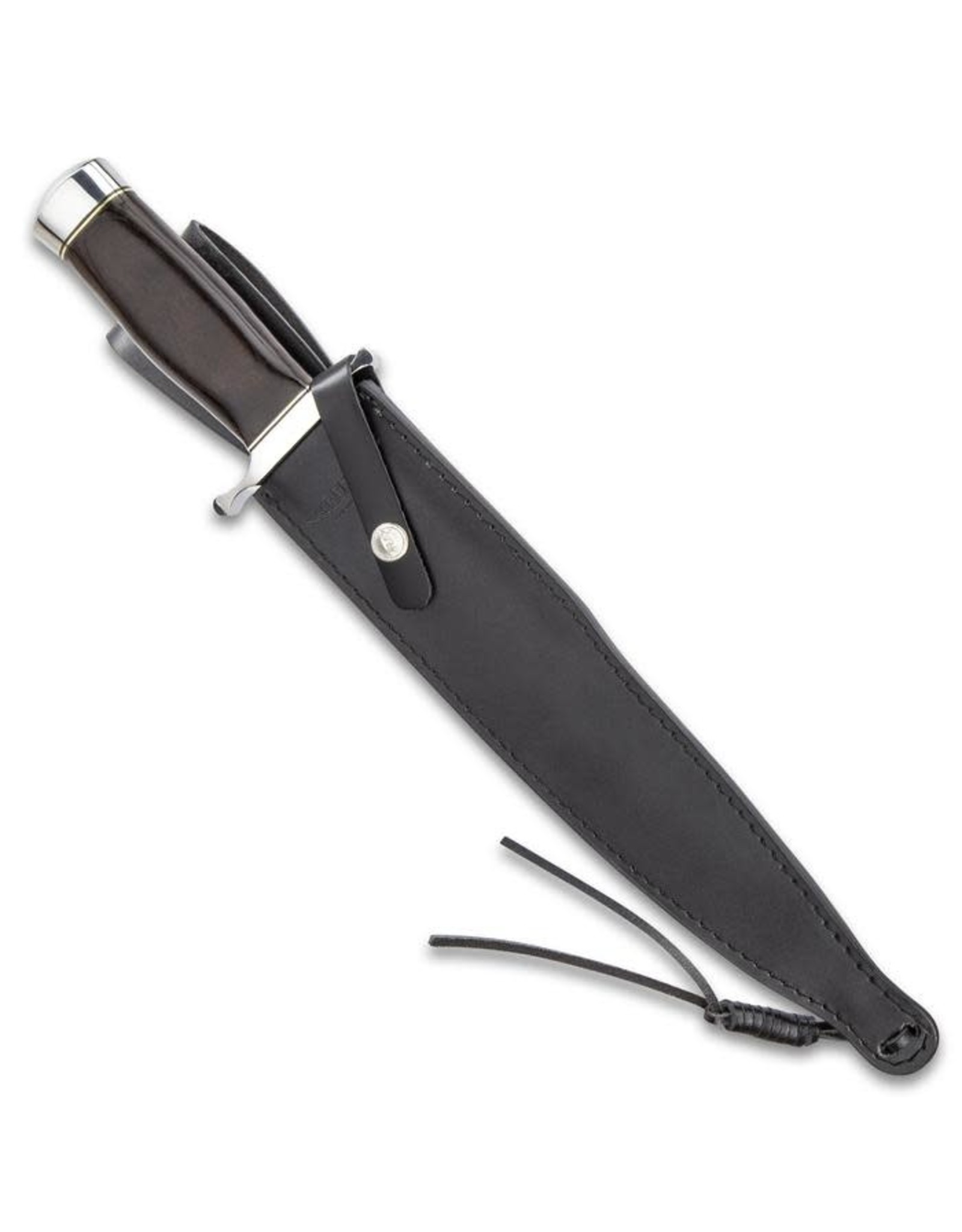 Gil Hibben Old West Toothpick Bowie Knife with Leather Sheath