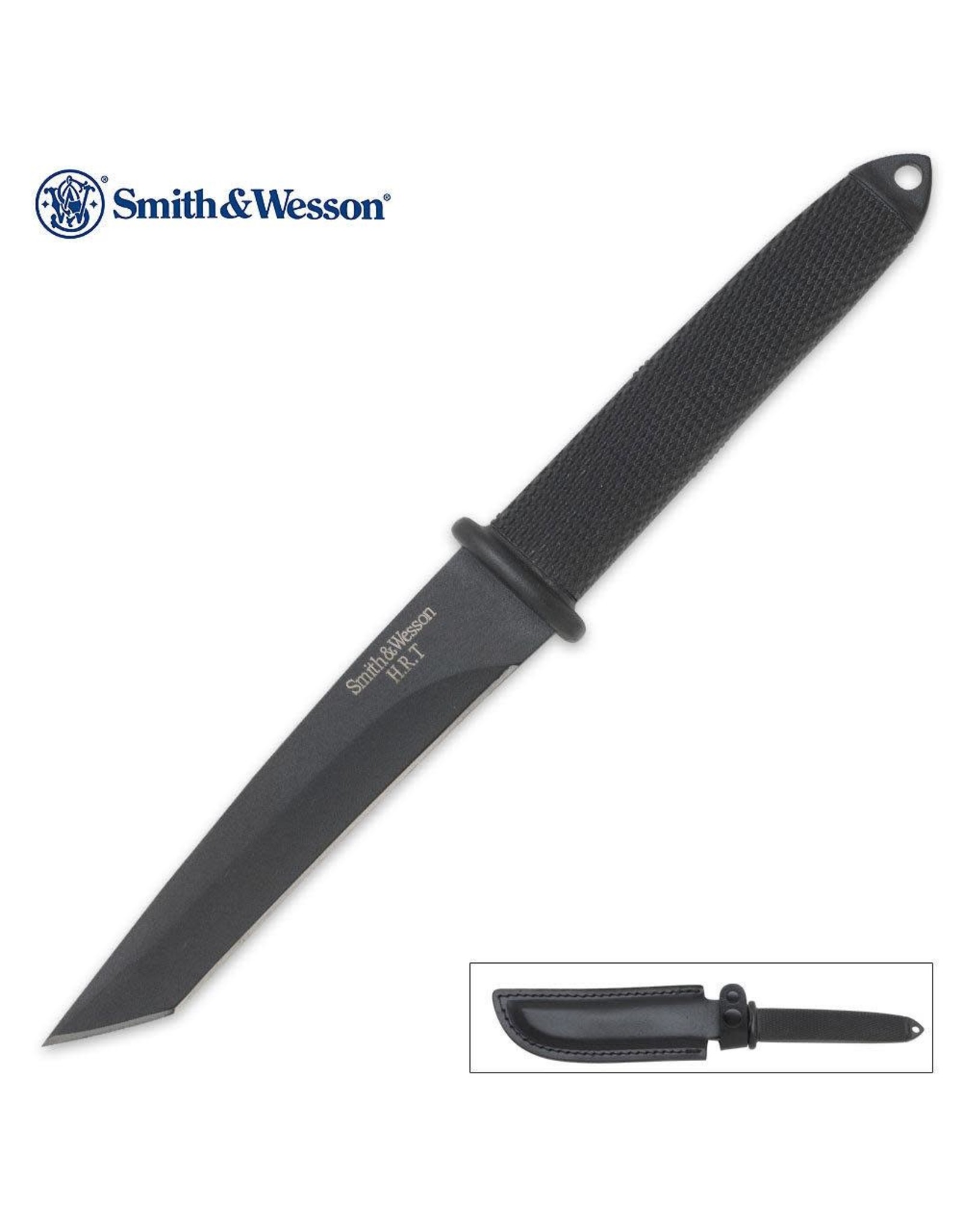 S&W Boot Knife Black 9" Tanto