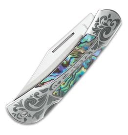 Timber Wolf Gentleman’s Abalone Pocket Knife