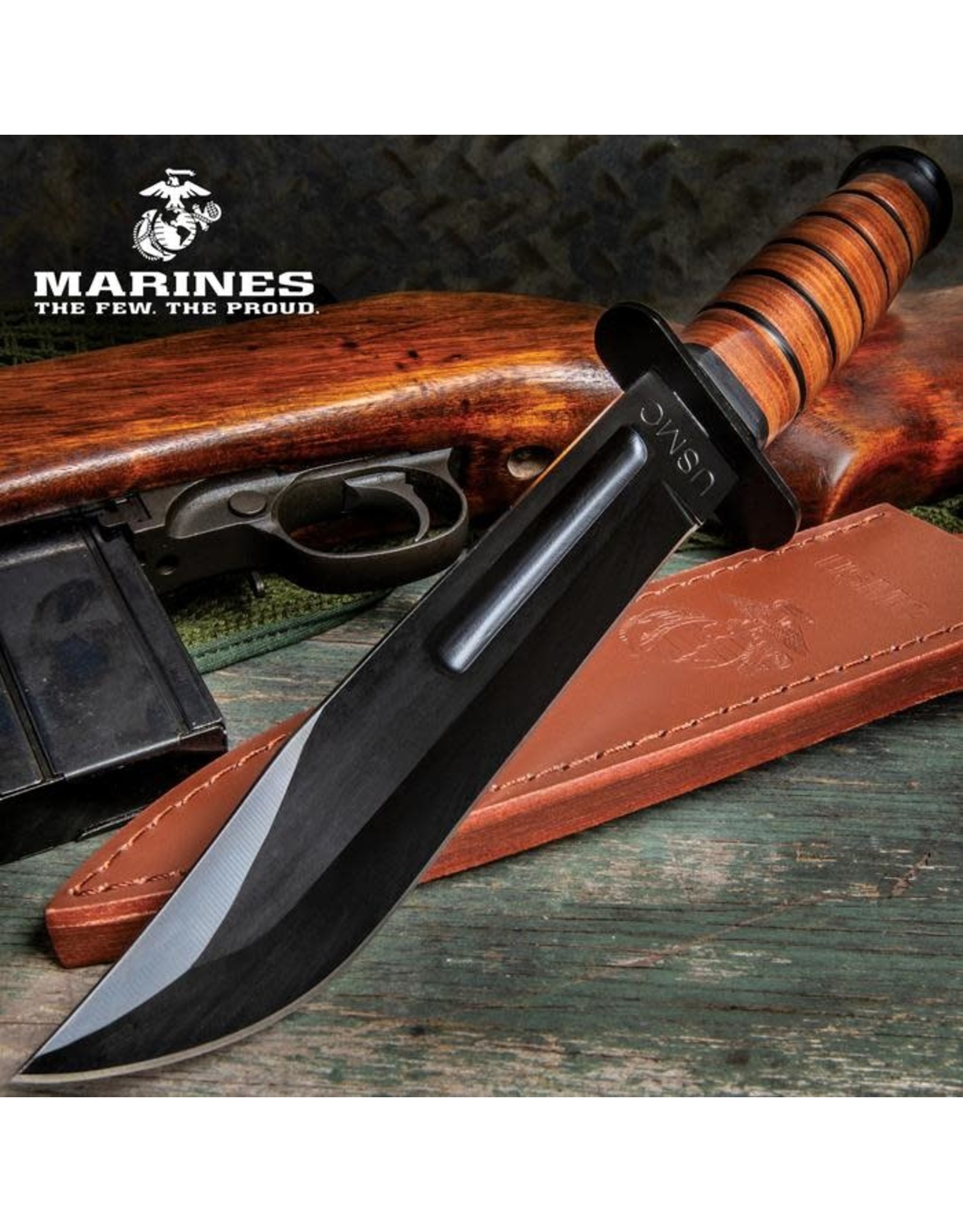 USMC Combat Knife & Sheath