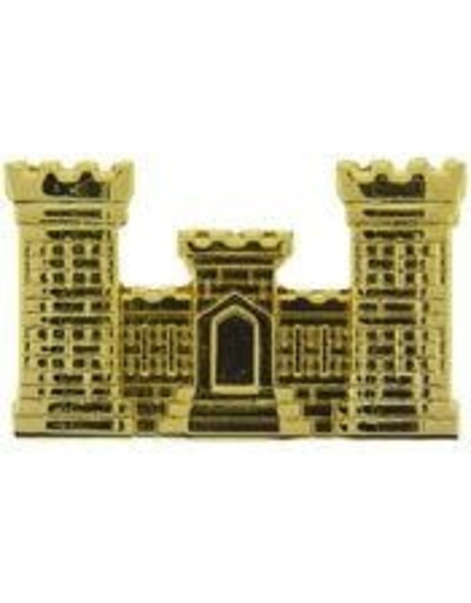 Pin - Army Engineer Gold (1-1/8")