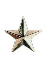 Pin - Army General Star A1 Silver 11/16"