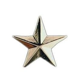 Pin - Army General Star A1 Silver 11/16"
