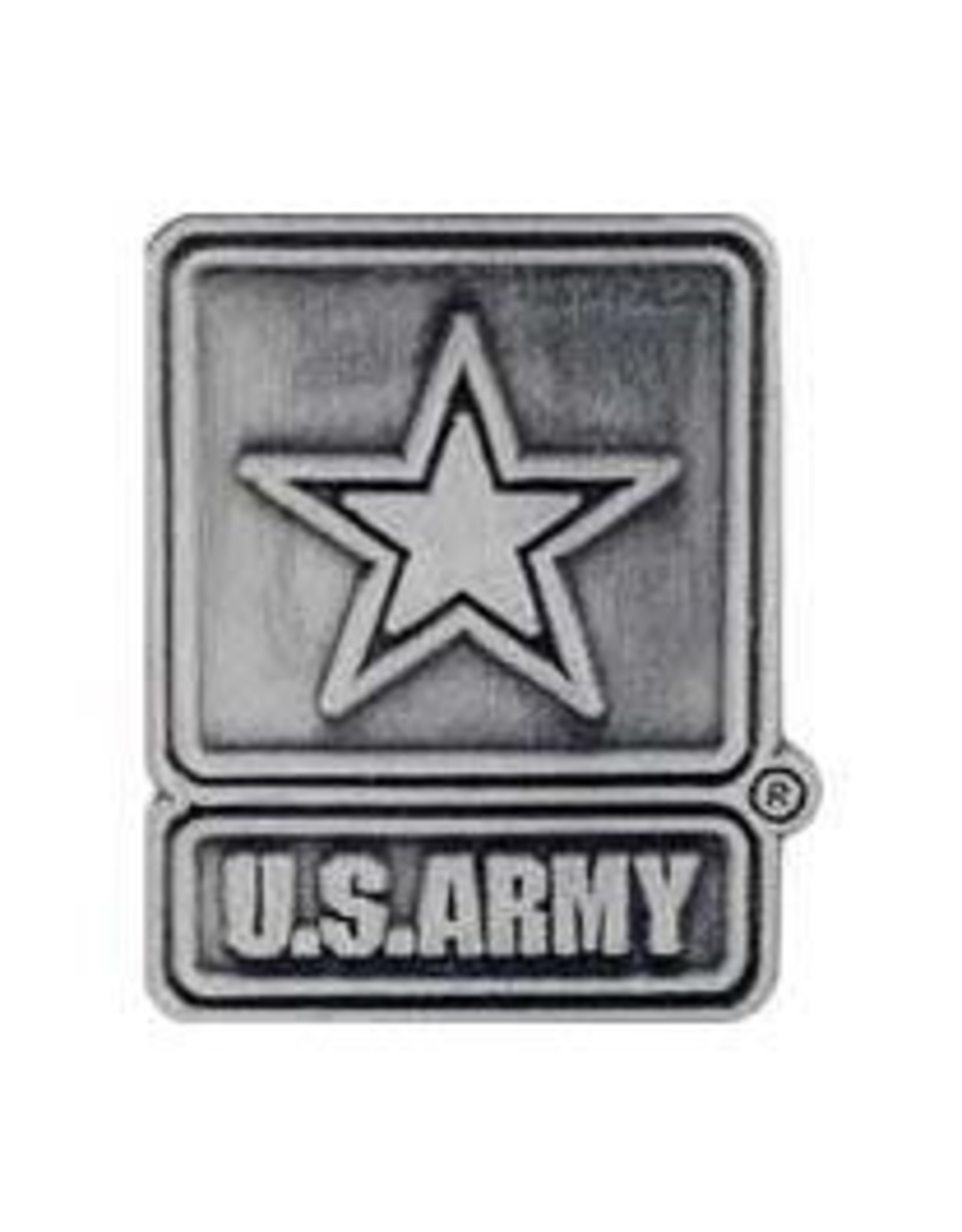 Pin - Army Logo Pewter