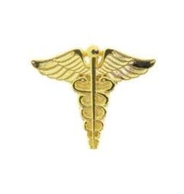 Pin - Army Medic Caduceus Gold