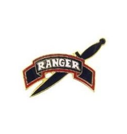 Pin - Army Ranger Tab Knife