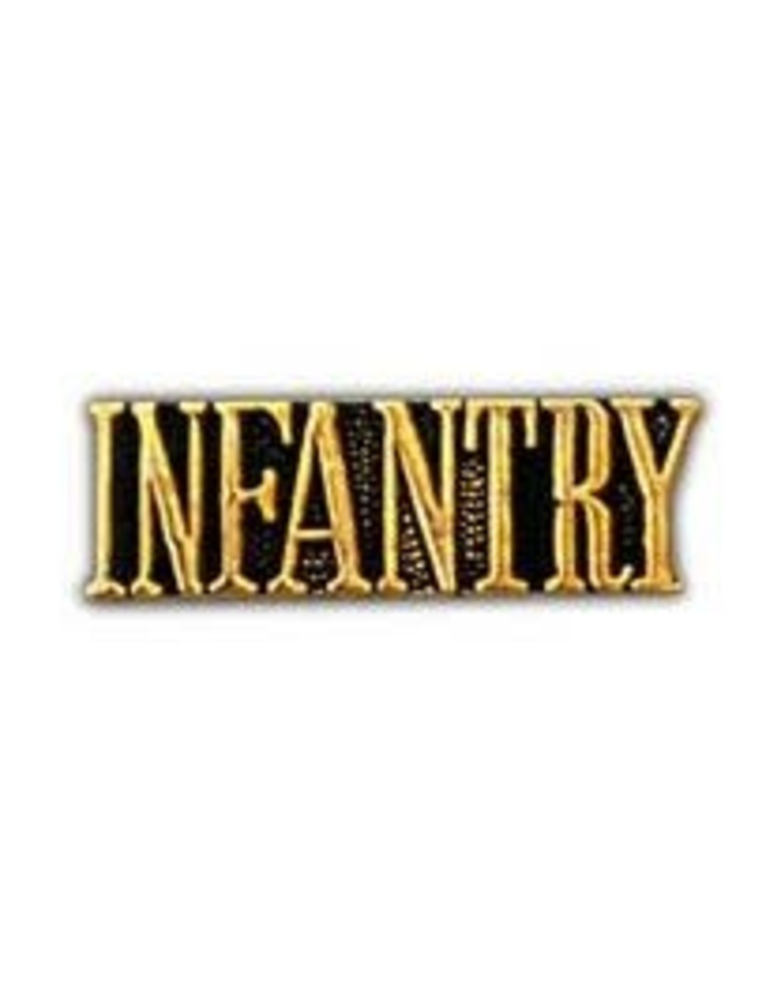 Pin - Army Scroll Infantry