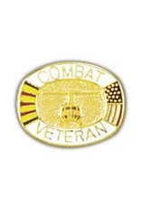 Pin - Combat Veteran Helo