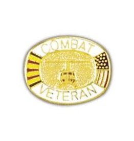 Pin - Combat Veteran Helo