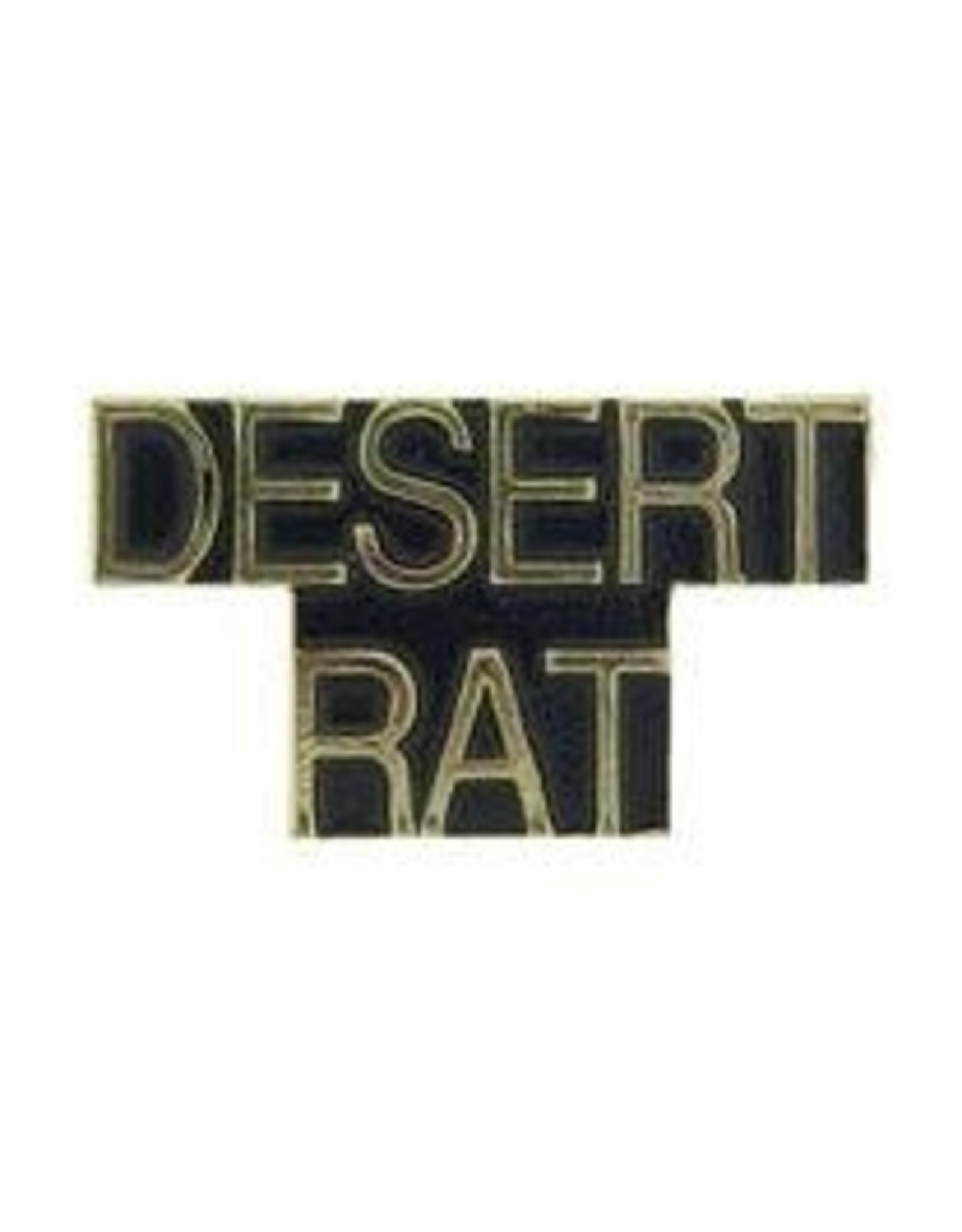 Pin - Desert Rat Scroll