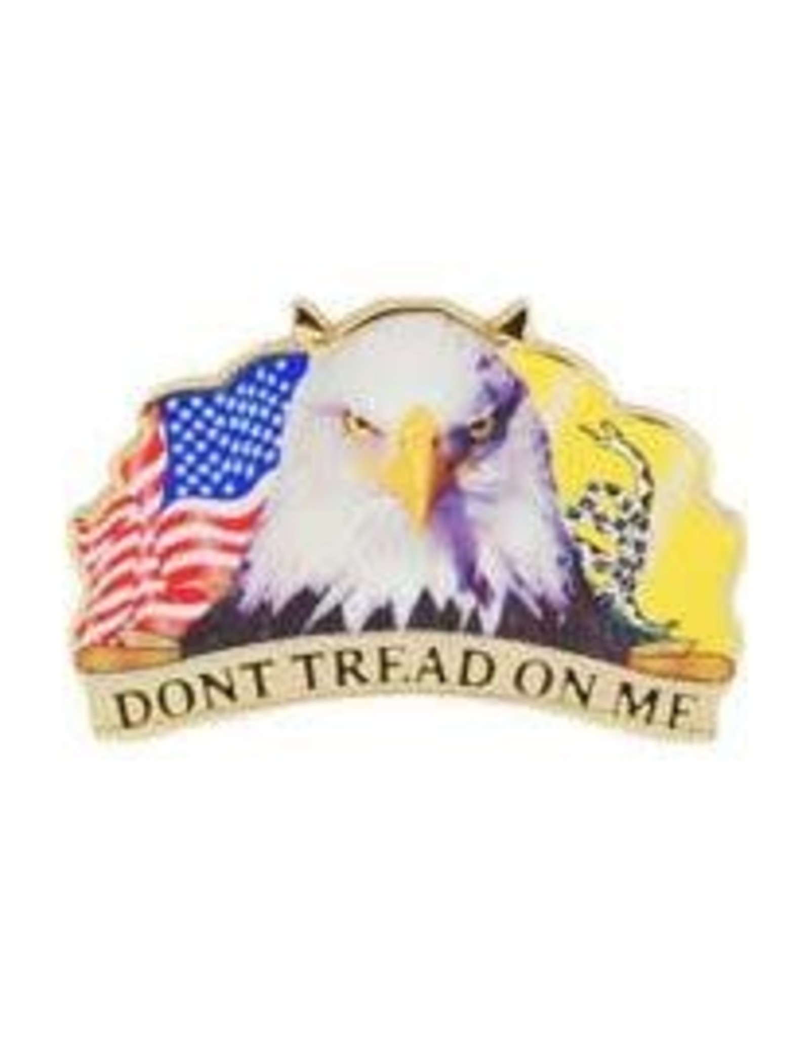 Pin - Don't Tread Flag USA/Eagle