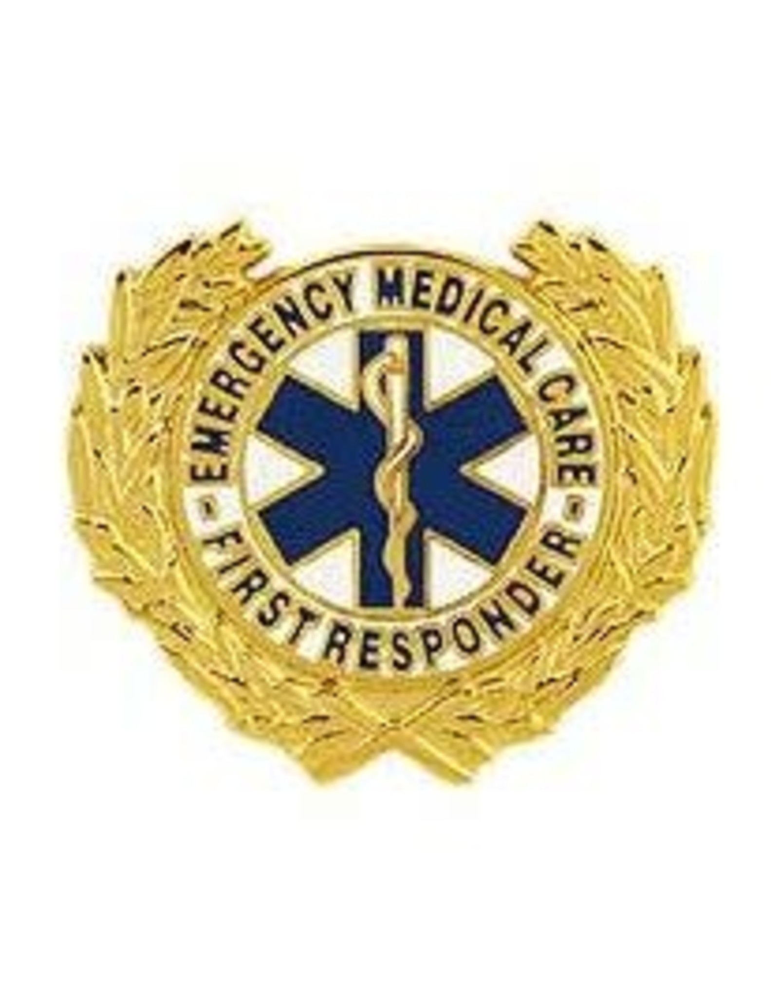 Pin - EMC 1st Responder Wreath, 1 3/16"