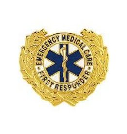 Pin - EMC 1st Responder Wreath, 1 3/16"