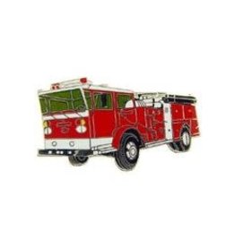 Pin - Fire Truck Red (Med), 1 5/8"