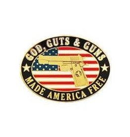 Pin - God Guts & Guns