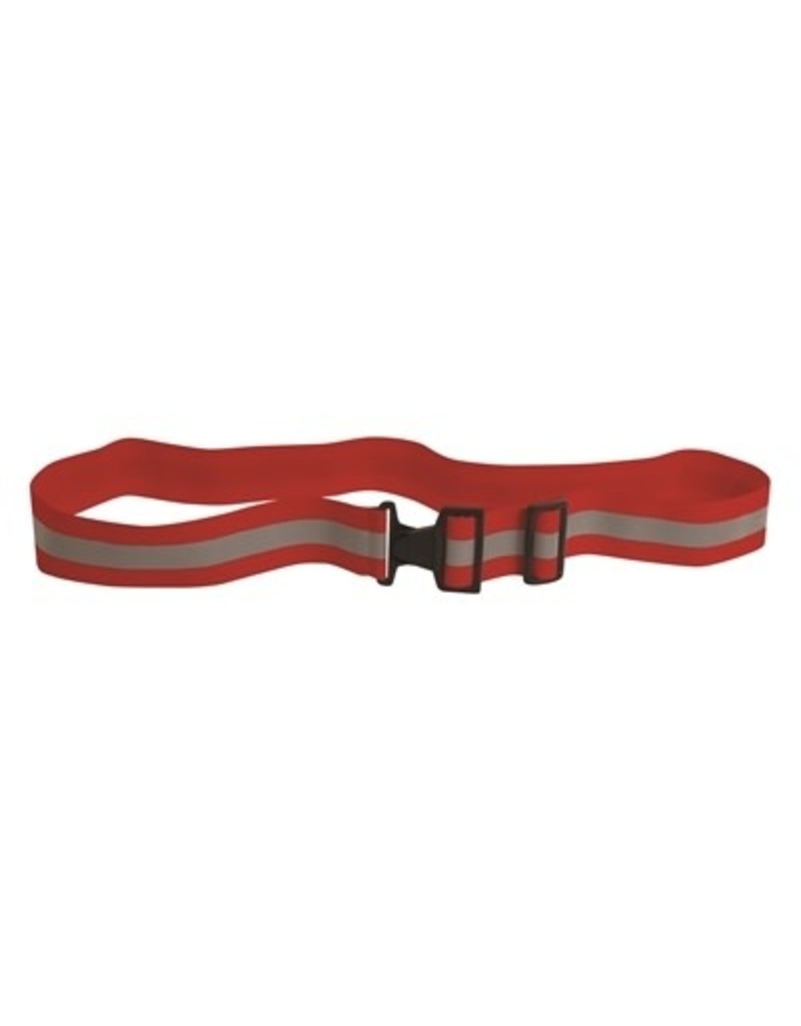 Reflective Elastic Belt - Red