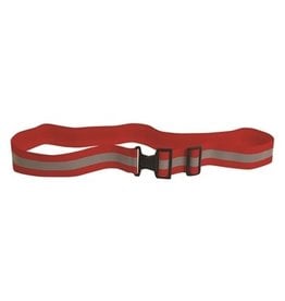 Reflective Elastic Belt - Red