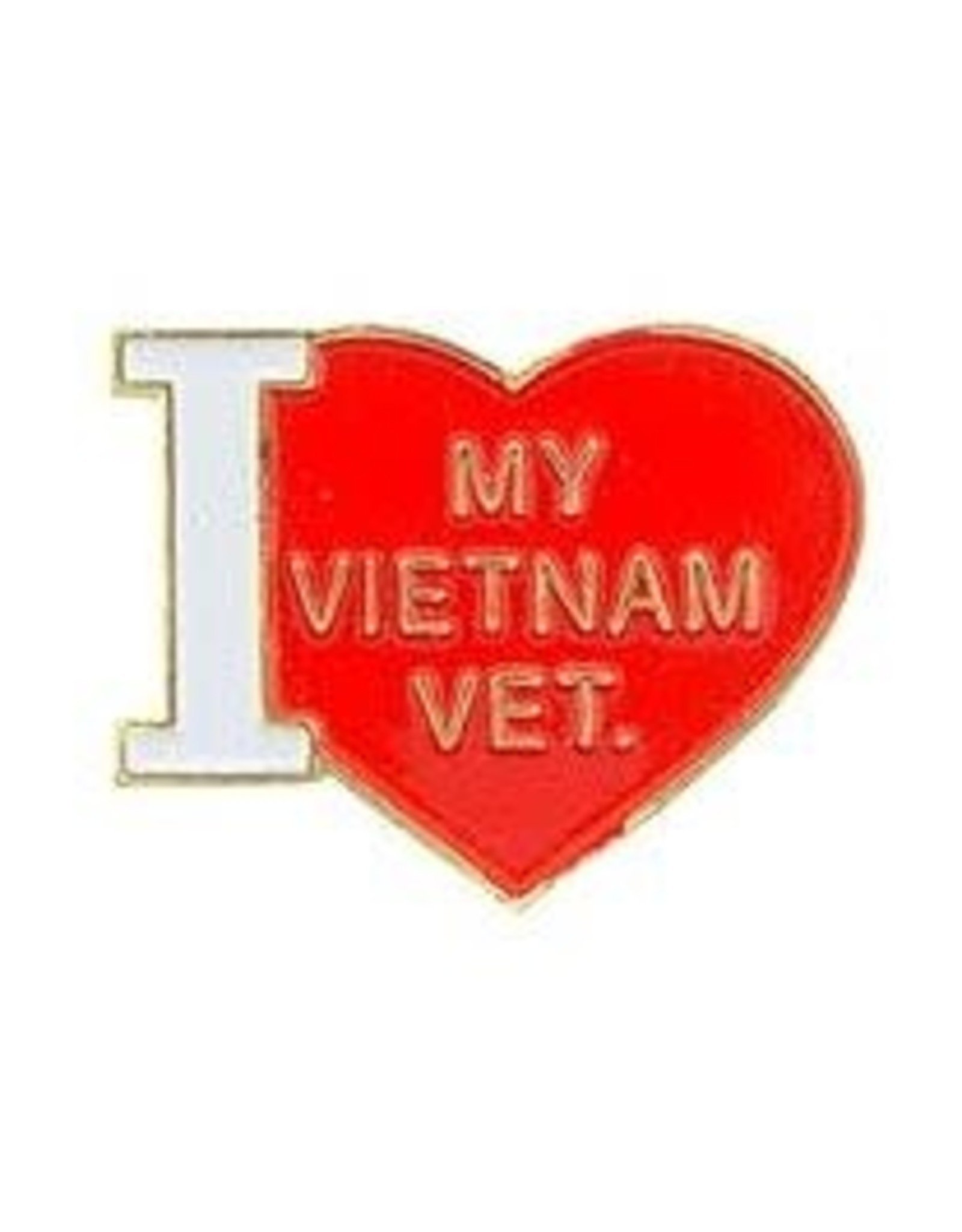 Pin - I Heart My Vietnam Veteran