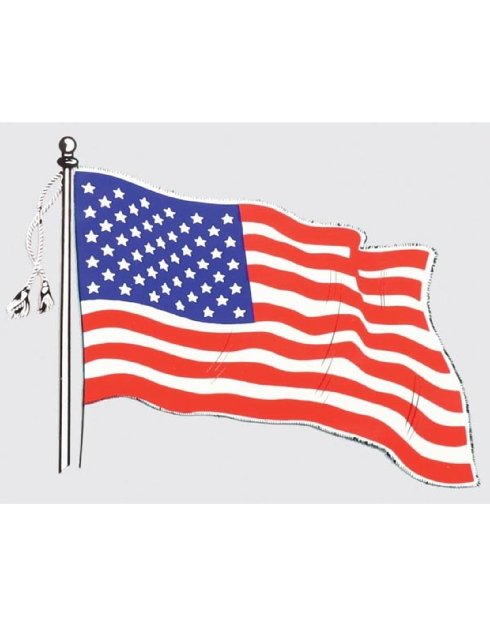 Decal - Wavy Flag