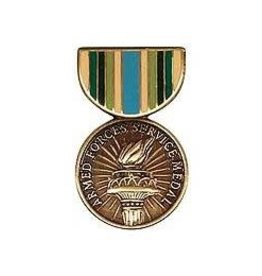 Pin - Medal Armed Forces Service