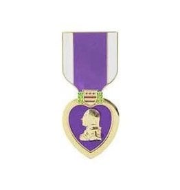 Pin - Medal Purple Heart - Large