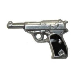 Pin - P38 Pistol Pewter