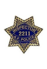 Pin - Police Badge San Francisco Inspector - Dirty Harry