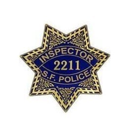 Pin - Police Badge San Francisco Inspector - Dirty Harry