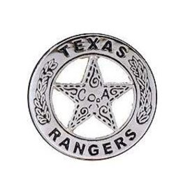 Pin - Police Badge Texas Ranger Nickle