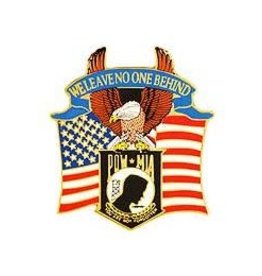 Pin - POW*MIA Eagle USA We Leave No One Behind