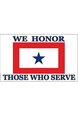 Flag - 3'x5' - Family Member in Service - We Honor Those Who Serve