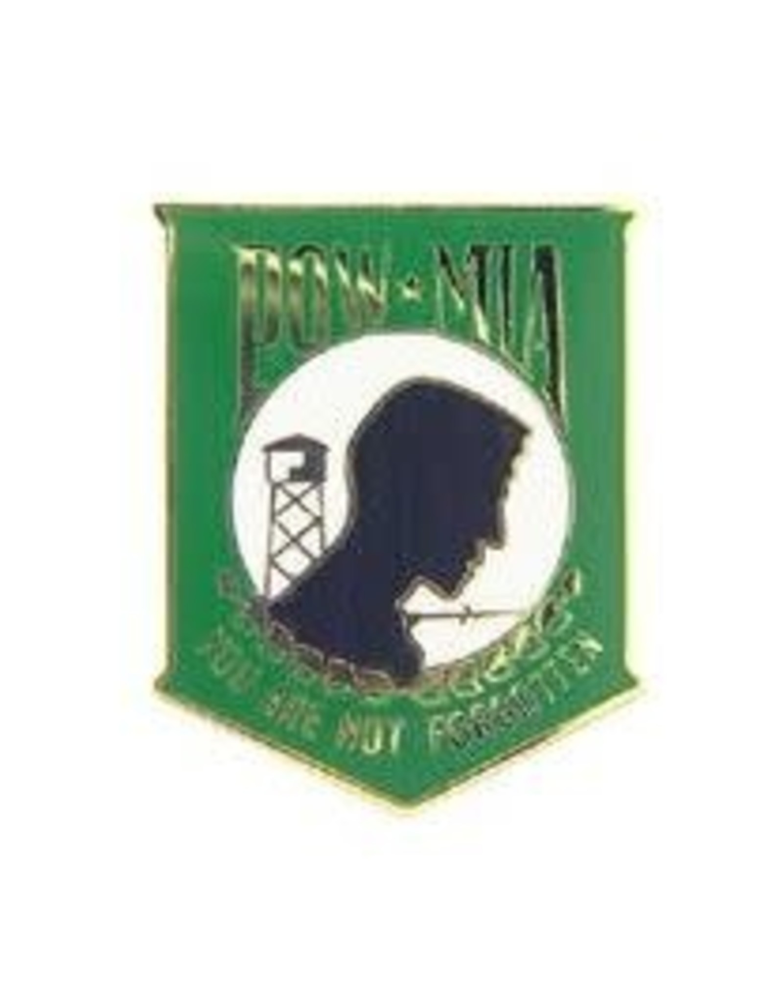 Pin - POW*MIA You're Not Forgotten Green