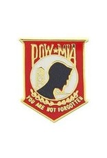 Pin - POW*MIA You're Not Forgotten Red Mini