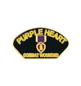 Pin - Purple Heart Combat Wounded