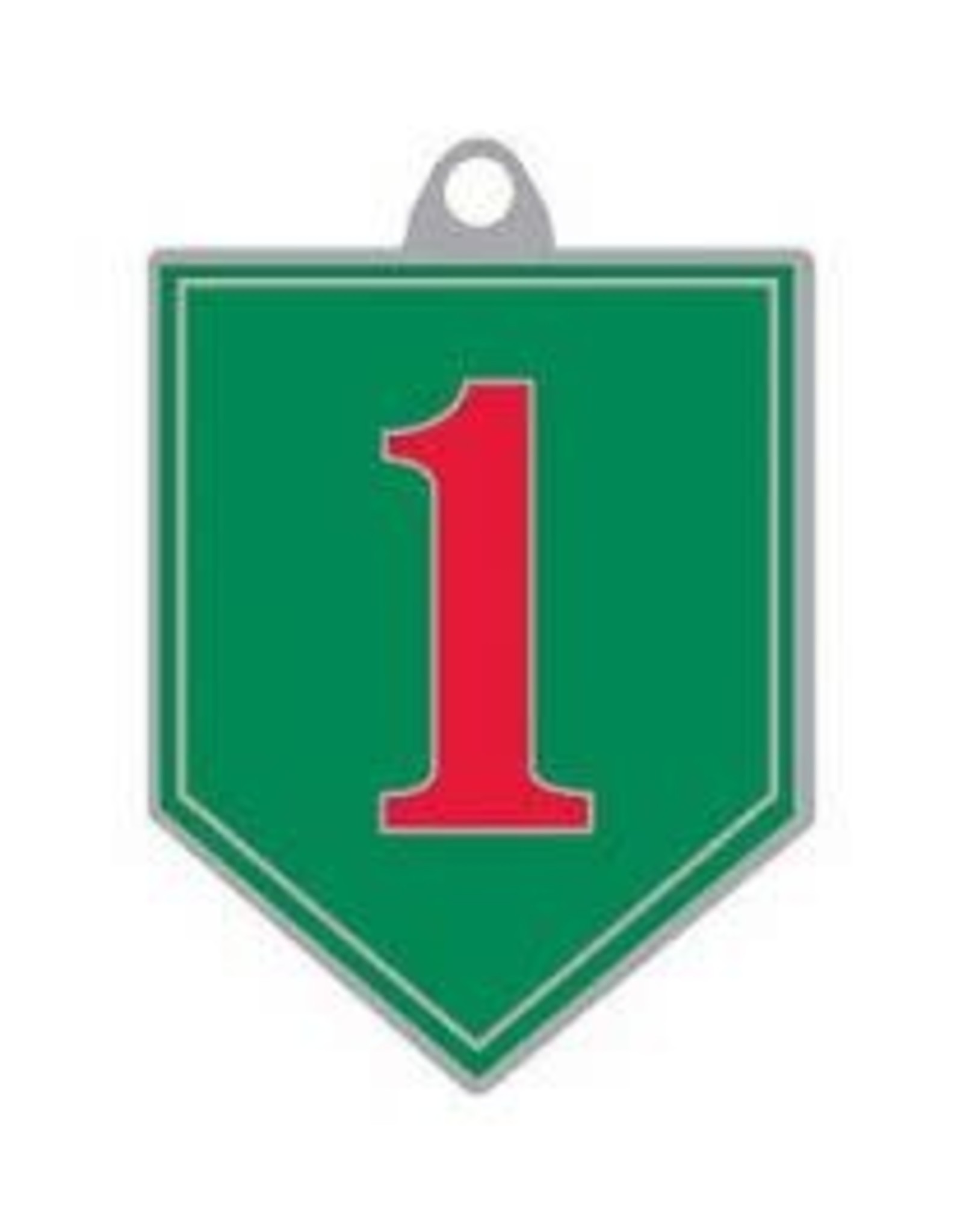 Keychain - 1st Infantry Division - Metal