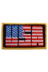 Patch - Flag USA Letters
