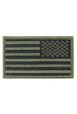 Patch - Flag USA Rectangle OD Reverse