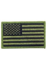 Patch - Flag USA Rectangle Subdued OD
