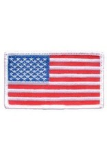 Patch - Flag USA Rectangle White