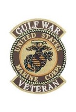 Patch - Gulf War Vet USMC Desert