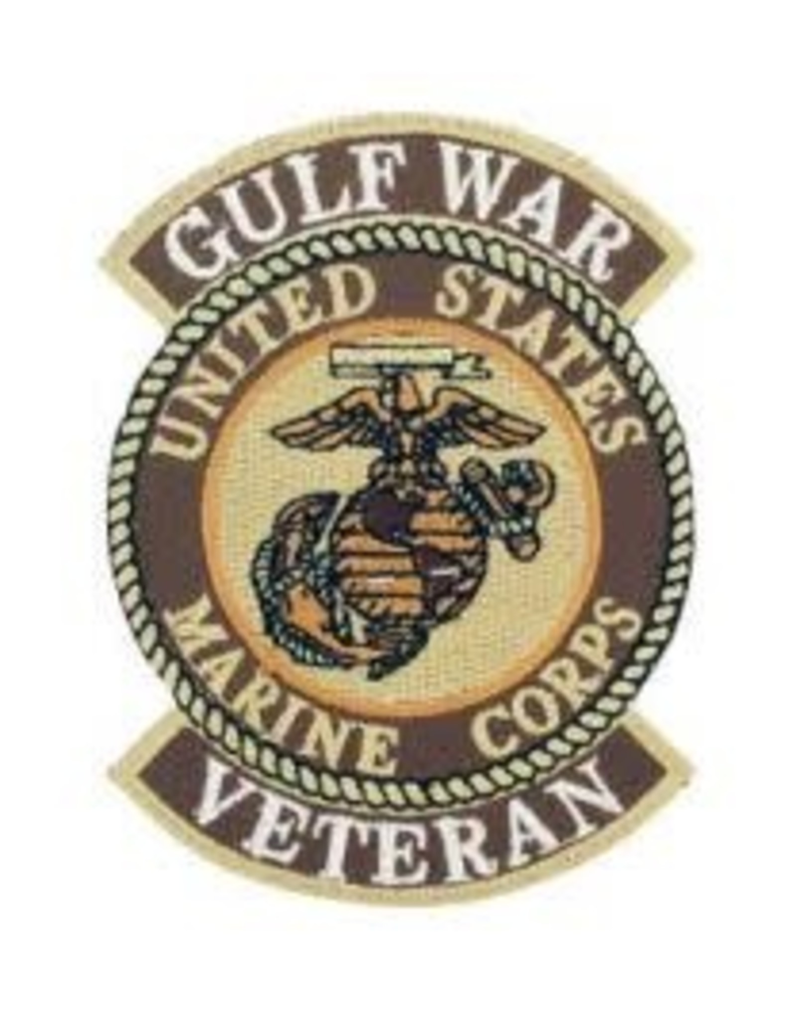 Patch - Gulf War Vet USMC Desert