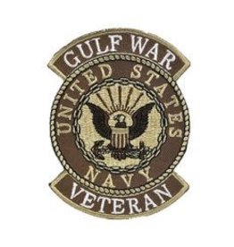 Patch - Gulf War Veteran USN Desert