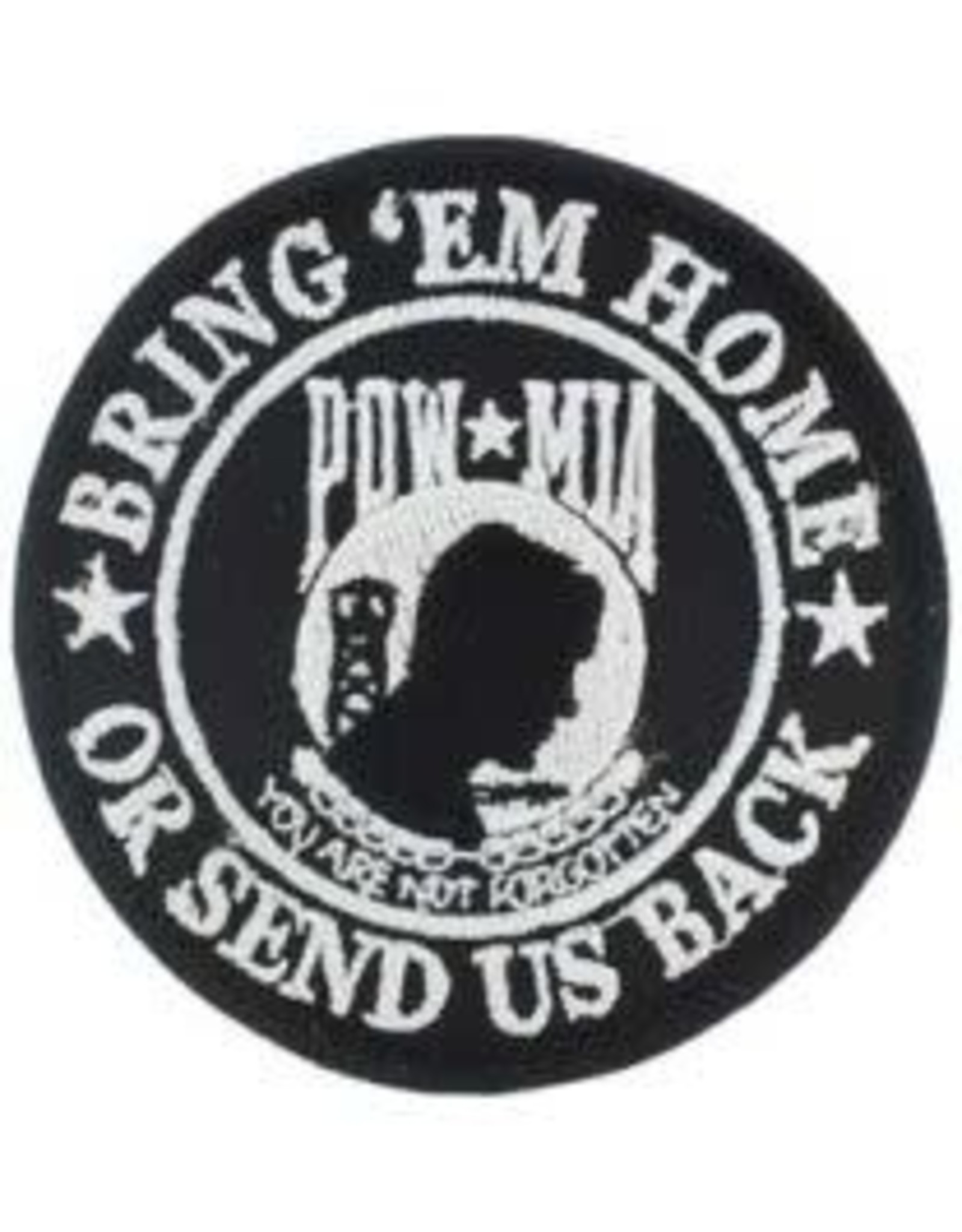 Patch - POW MIA Round